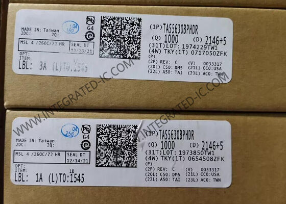 Circuit intégré TAS5630BPHDR PurePath™ HD Amplificateur stéréo Classe D 300W HTQFP-64