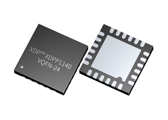 XDPP1140-100B Contrôleur numérique à puce de circuit intégré pour la conversion CC-DC avec 3.3 V de tension d'entrée 2 MHz de fréquence PWM et 6 sorties PWM