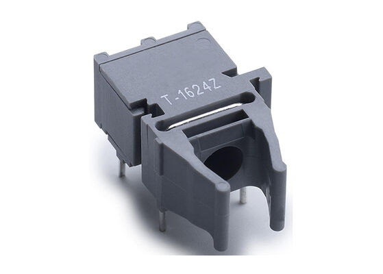 Transmetteur à fibre optique AFBR-1624Z avec une longueur d'onde de 650 nm et un débit de données de 50 MBd pour une compatibilité logique TTL