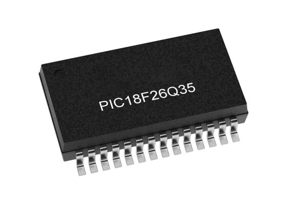 Microcontrôleur PIC18F26Q35-E/SS MCU 8 bits 64 MHz MCU polyvalent avec logique configurable pour l'électronique automobile