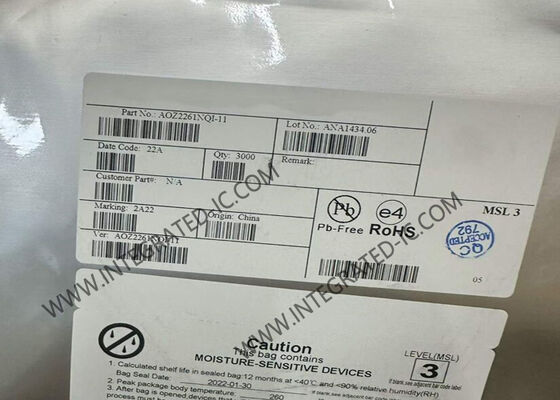 AOZ2261NQI-11 Puce de circuit intégré 28V Entrée 8A Sortie DC/DC Régulateur à boucle synchrone QFNB-23 Package