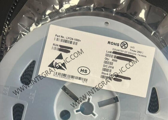 LFCN-1500 Circuit Intégré Puce LTCC Filtre Passe-Bas avec Fréquence de 0Hz à 1.5GHz et Impédance de 50Ω