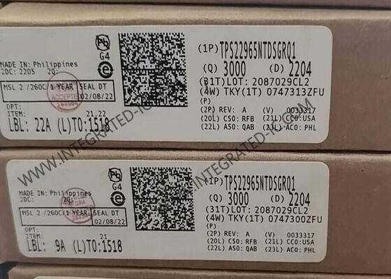 TPS22965NTDSGRQ1 Integrated Circuit Chip 5.5V 4A 16mΩ On-Resistance Automotive Load Switch