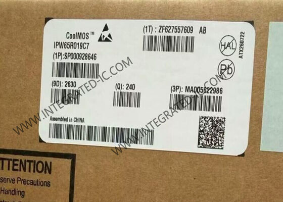 IPW65R019C7 650V 75A CoolMOS C7 N Channel Power MOSFET Transistor puce de circuit intégré pour la commutation de haute puissance