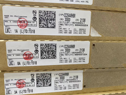 Circuit intégré CC2544RHBR ligne SoC de valeur rf de 2,4 gigahertz avec 32kB l'éclair USB SPI et UART