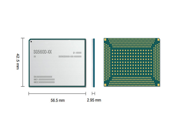 appui futé Wi-Fi 6E de module du LTE Cat 18 futés du module SG560D de 5G NR et fonction de BT