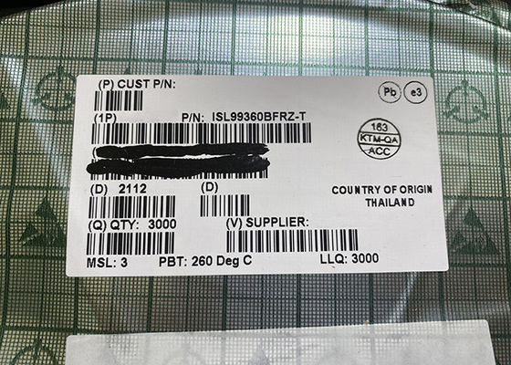 Conducteurs de Moitié-pont de gestion de puissance de la puce ISL99360BFRZ de circuit intégré pleins