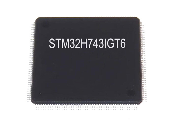 Microcontrôleurs IC de Chip Single Core LQFP176 du circuit intégré STM32H743IGT6
