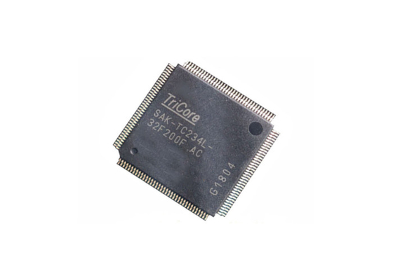 Microcontrôleur à 32 bits IC d'unité centrale de traitement à C.A. 200 mégahertz TriCore de la puce SAK-TC234L-32F200F de circuit intégré
