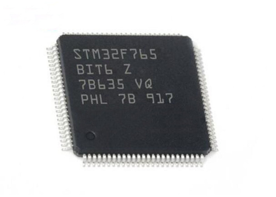 Microcontrôleur 216MHz IC à un noyau de la puce STM32F765BIT6 de circuit intégré