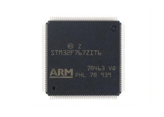 Les microcontrôleurs 144LQFP à un noyau INSTANTANÉS de la puce STM32F767ZIT6 32BIT 2MB d'IC ébrèchent