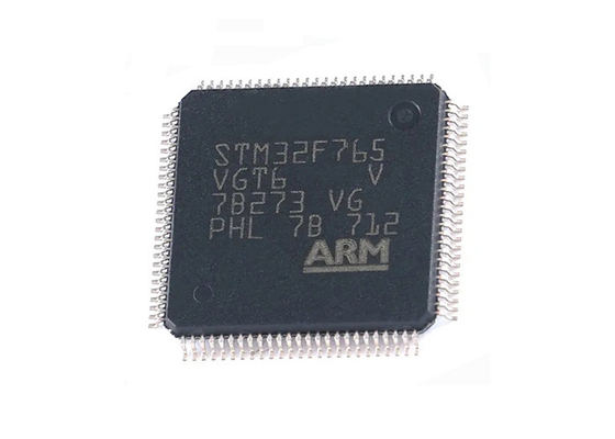 Microcontrôleur à un noyau IC 100-LQFP de la puce STM32F765VGT6 1MB de circuit intégré