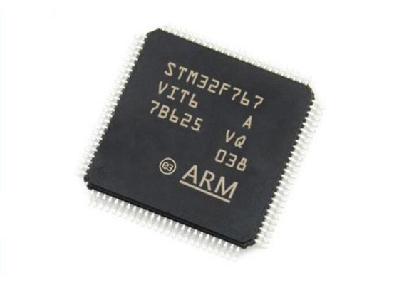 Microcontrôleur IC LQFP100 de la haute performance STM32F767VIT6 2Mbytes à un noyau