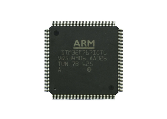 microcontrôleur à 32 bits IC 176-LQFP de la puce STM32F767IGT6 du circuit intégré 216MHz