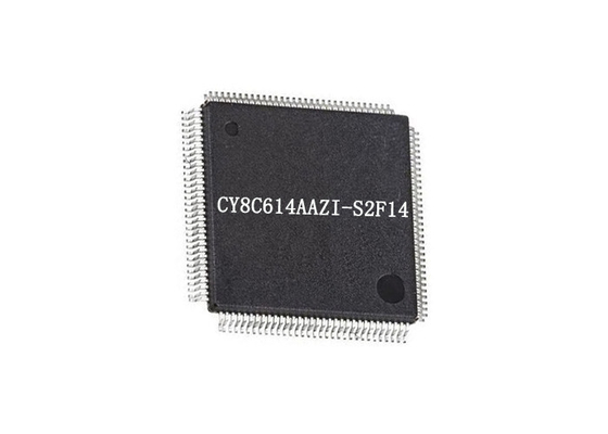 128-TQFP microcontrôleur instantané à 32 bits IC du paquet CY8C614AAZI-S2F14 150MHz 2MB