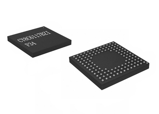 Microcontrôleur IC 50MHz de l'ARM Cortex M4 de la puce CY8C6117BZI-F34 de circuit intégré