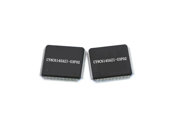 Paquet 100-LQFP instantané à 32 bits d'IC 150MHz 512KB du microcontrôleur CY8C6145AZI-S3F02