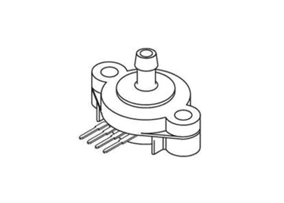 Puce de circuit intégré de module MPX5700GS 6-SIP de capteur de pression barbelé radial simple