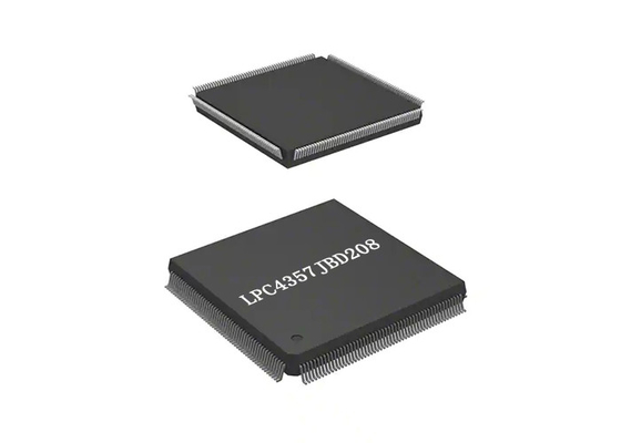Puce de circuit intégré LPC4357JBD208 IC de microcontrôleur double cœur 204 MHz 32 bits