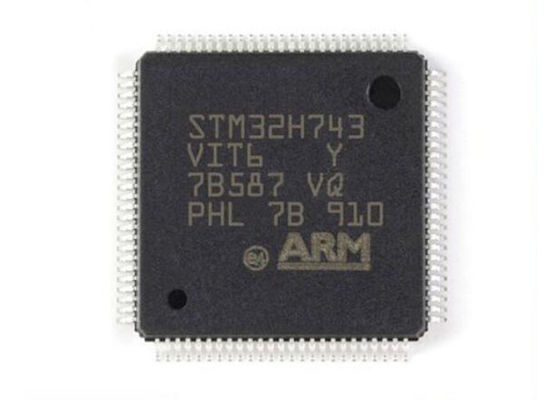 Microcontrôleur STM32H743VIT6 MCU avec ARM Cortex M7 480MHz, RAM 1M x 8 et 168 ports d'E/S