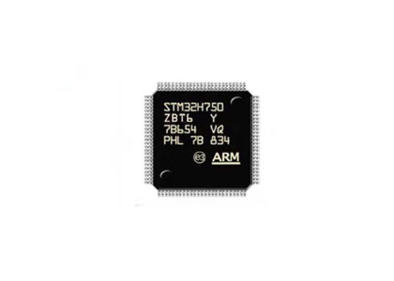 Mb instantané RAM Microcontroller IC 144-LQFP de la puce STM32H750ZBT6 de circuit intégré 1