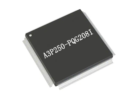 Logique programmable IC de la puce A3P250-PQG208I 208-BFQFP de circuit intégré