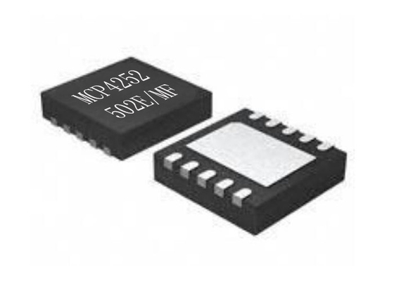 POT d'IC DFN10 SPI Digital de mémoire volatile de la puce MCP4252-502E/MF de circuit intégré