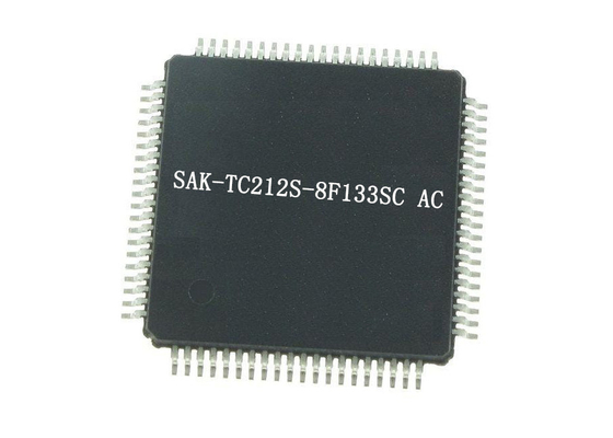 Microcontrôleurs IC TQFP-80 à C.A. 133MHz 3.3V de la puce SAK-TC212S-8F133SC de circuit intégré