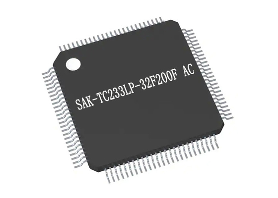 Microcontrôleur des véhicules à moteur IC de MCUs de BRAS à 32 bits à C.A. de 100-TQFP SAK-TC233LP-32F200F