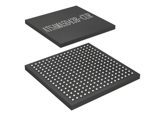 1 noyau à 600 MHz ATSAMA5D43B-CUR 32 bits microcontrôleur MCU 289LFBGA