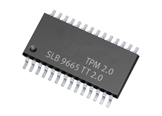 La puce SLB9665TT2.0 de circuit intégré a enfoncé la puce des solutions TSSOP28 IC de sécurité