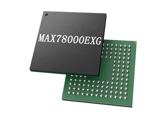 microcontrôleur à 32 bits IC 81-LFBGA de Dual Core 100MHz 512KB IoT Chip MAX 78000EXG