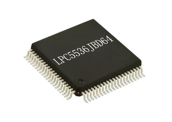 Les microcontrôleurs instantanés de la puce 150MHz 256KB de circuit intégré de 64TQFP LPC5536JBD64 ébrèchent