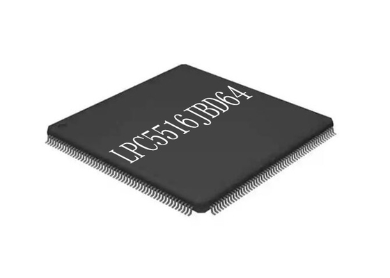 Microcontrôleur à un noyau IC 150MHz de la puce 64HTQFP du circuit intégré LPC5516JBD64