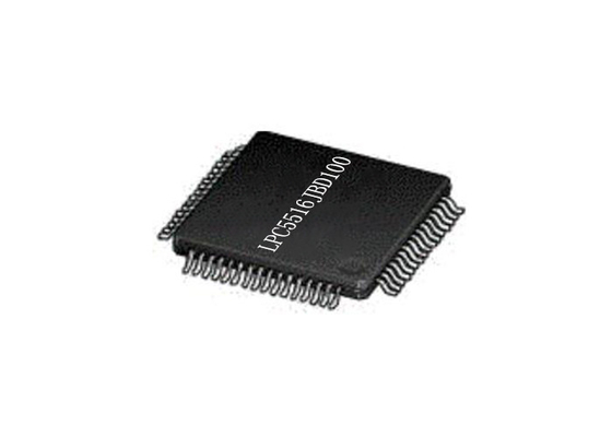 Microcontrôleurs IC 100HLQFP de la puce LPC5516JBD100 150MHz du circuit intégré 256KB