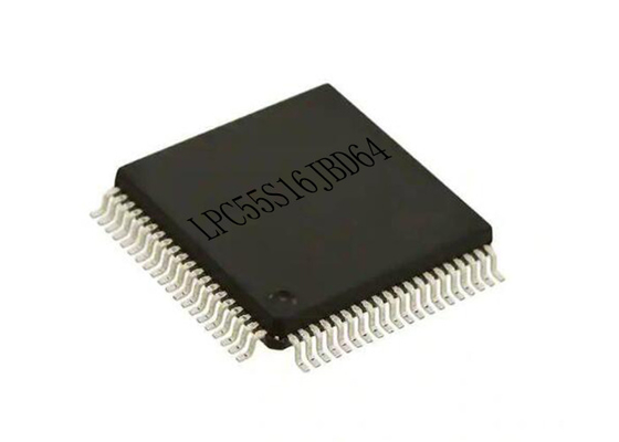 Puce 150MHz d'IC HTQFP64 IC de microcontrôleurs de la puce LPC55S16JBD64 de circuit intégré