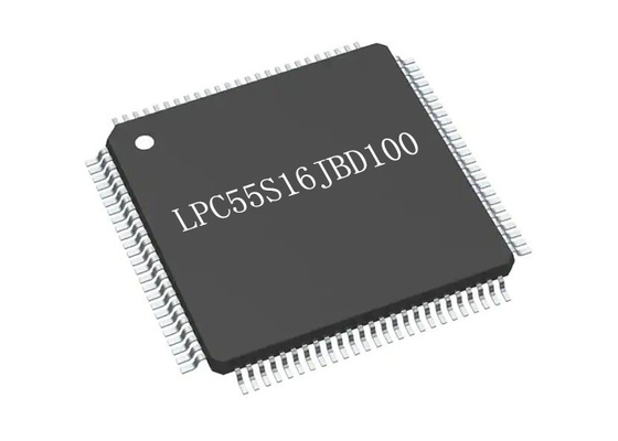 Puce 256KB de microcontrôleur de la puce LPC55S16JBD100 LQFP100 32Bit de circuit intégré