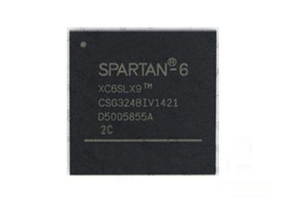 Puce programmable intégrée du réseau prédiffusé de champ d'IC XC6SLX9-2CSG324C LFBGA324 IC