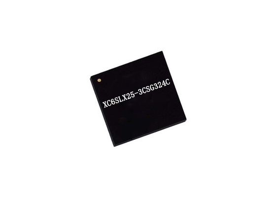 Réseau prédiffusé programmable intégré de champ d'IC XC6SLX25-3CSG324C 1080 mégahertz 324-LFBGA