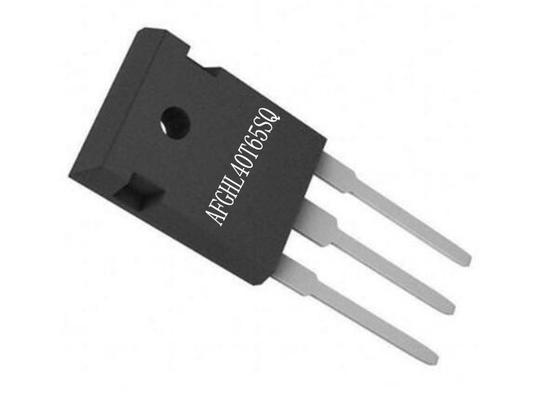 transistor simple TO-247-3 de 28ns AFGHL40T65SQ IGBT par l'arrêt de champ de fossé du trou 238W