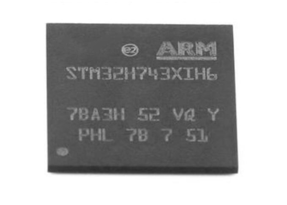 Les microcontrôleurs de la puce STM32H743XIH6 de circuit intégré ébrèchent la haute performance 480MHz