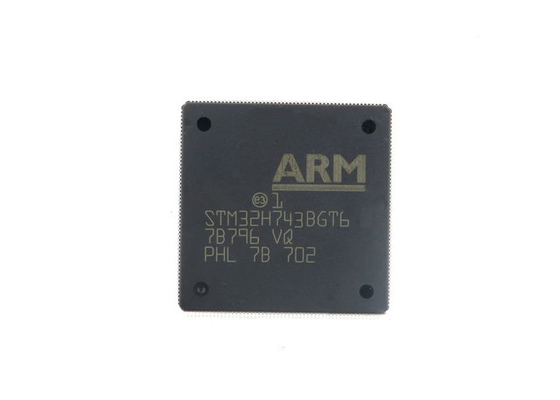 Bâti extérieur d'IC STM32H743BGT6 480MHz 208-LQFP de microcontrôleur de puissance faible
