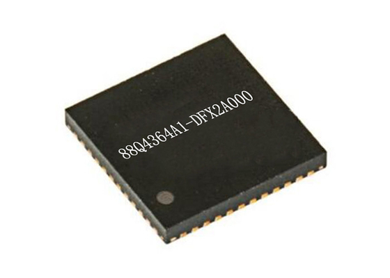 Émetteur-récepteur simple WQFN52 de couche physique d'Ethernet de paires d'IC 88Q4364A1-DFX2A000 d'Ethernet