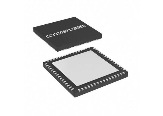 Paquet d'IC 64-VFQFN d'émetteur-récepteur du module rf de microcontrôleur de CC3230SF12RGKR Wifi