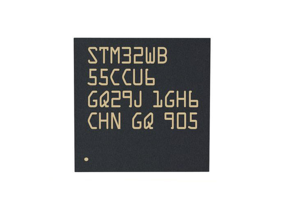 STM32WB55CCU6 32 mégahertz 256 microcontrôleur MCU de protection exposé de K bytes par 48-UFQFN