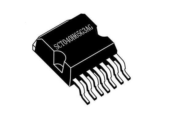 Transistors larges du ² PAK-7 Bandgap des transistors MOSFET H de la puce SCT040H65G3AG de circuit intégré de SIC sic