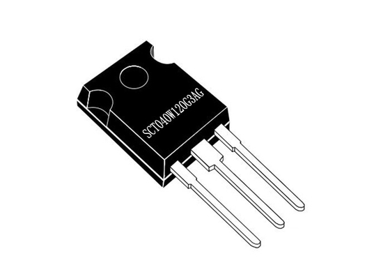Transistors larges du carbure de silicium de la puce SCT040W120G3AG de circuit intégré de SIC HiP247 Bandgap