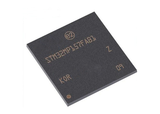Microprocesseur IC 354LFBGA 3D GPU du cortex A7 de bras du microcontrôleur MCU STM32MP157FAB1 double