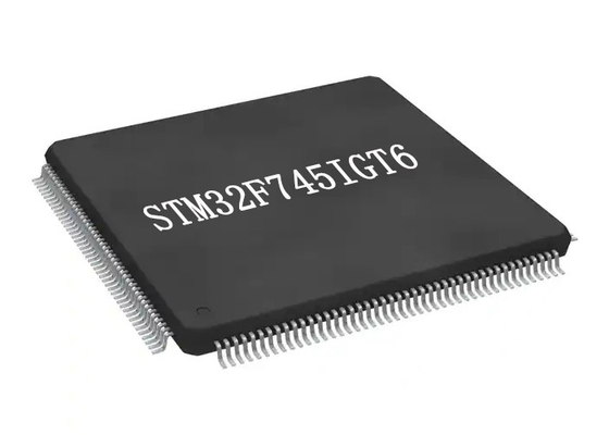 Haut microcontrôleur 176-LQFP IC instantané à un noyau de la performance STM32F745IGT6