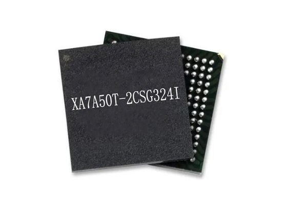 XA7A50T-2CSG324I puits de champ programmable FPGA avec une vitesse de 6,25 Gb/s 264 GMACs Traitement du signal et une température de fonctionnement de -40 °C à 100 °C